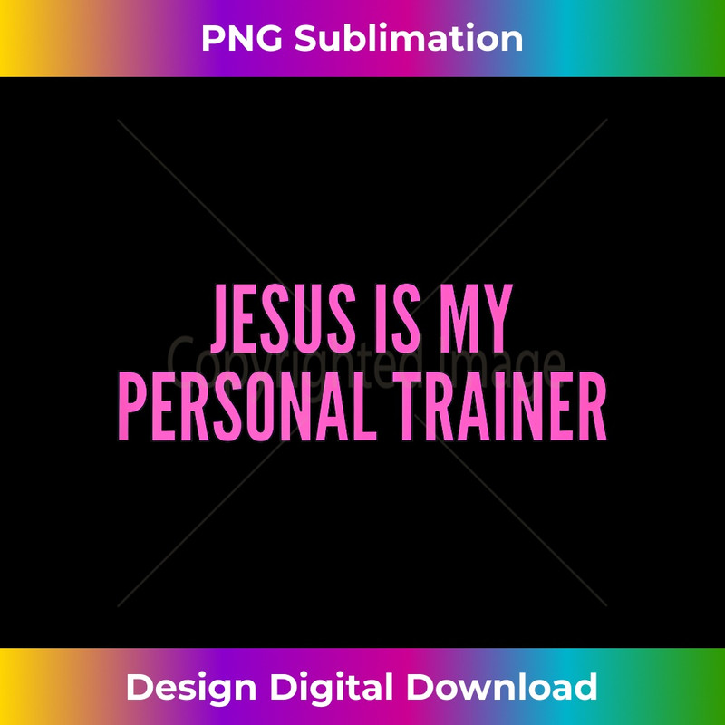 PV-20231219-8530_Jesus Is My Personal Trainer Christian Gym Apparel Tank Top 3.jpg
