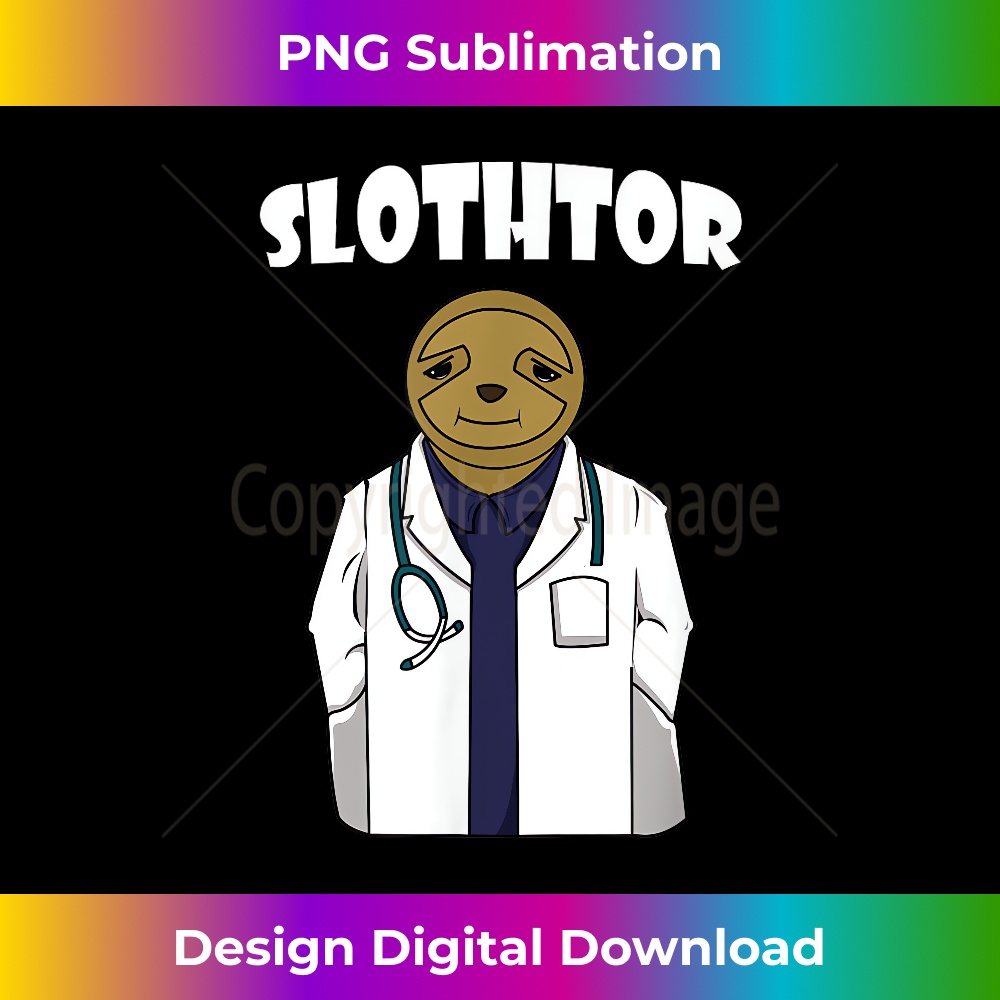 QB-20231219-13424_Sloth Doctor Profession Cool Medical Animal Lovers Gift 3061.jpg