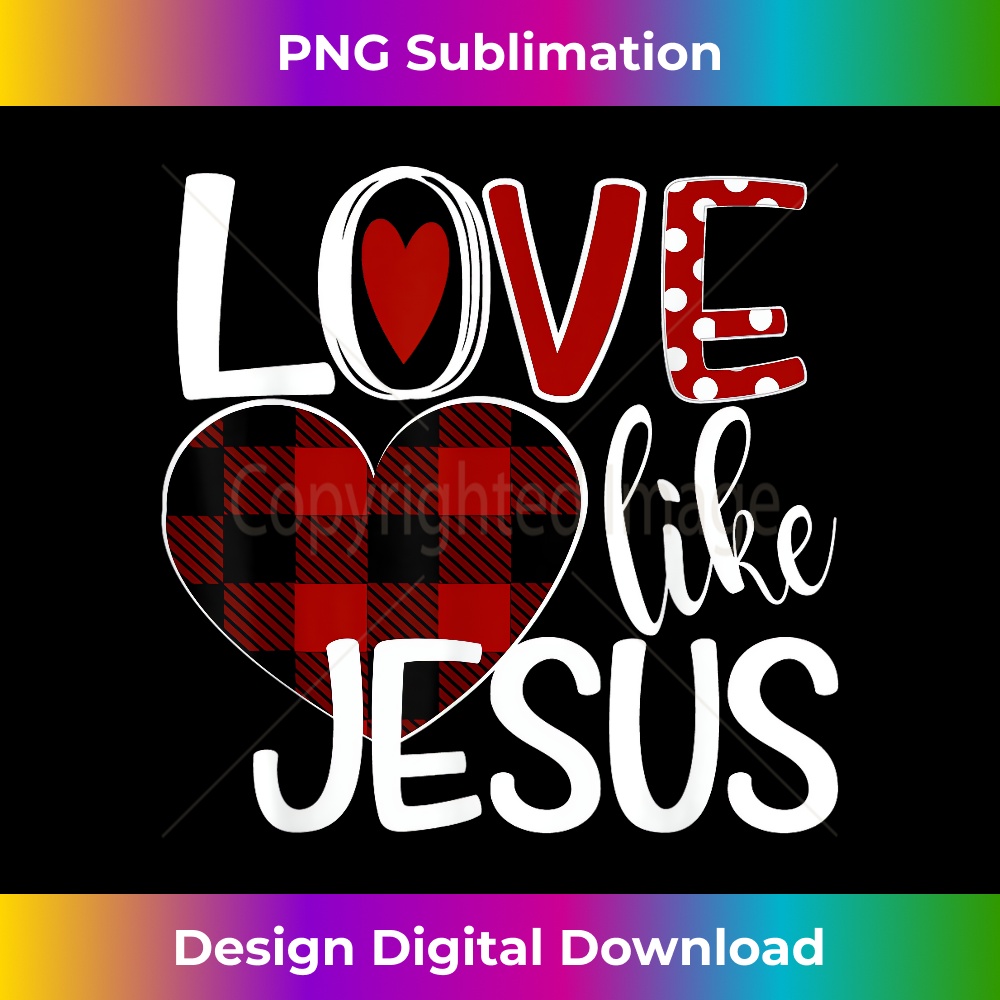 QD-20231219-10263_Love Like Jesus Plaid Heart 1.jpg