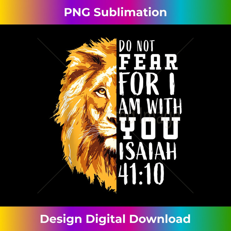 QD-20231219-1897_Christian Religious Bible Verse Sayings Lion Fear Scripture Tank Top.jpg