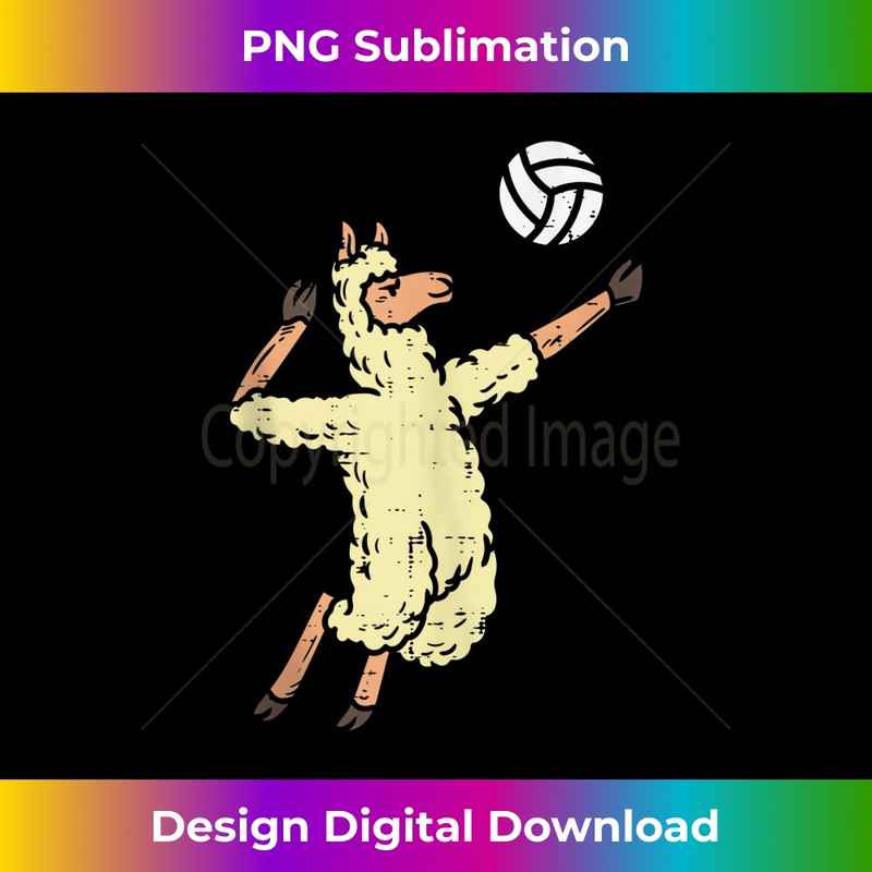 QE-20231219-10149_Llama Volleyball Alpaca Spike Serve Player Spiker Women Men Tank Top 0894.jpg