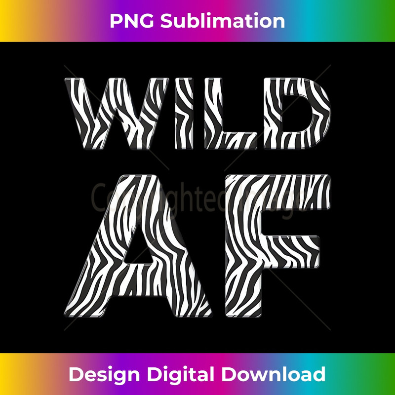 QG-20231219-15950_Wild AF zebra print party animal funny bachelor bachelorette Tank Top 3200.jpg