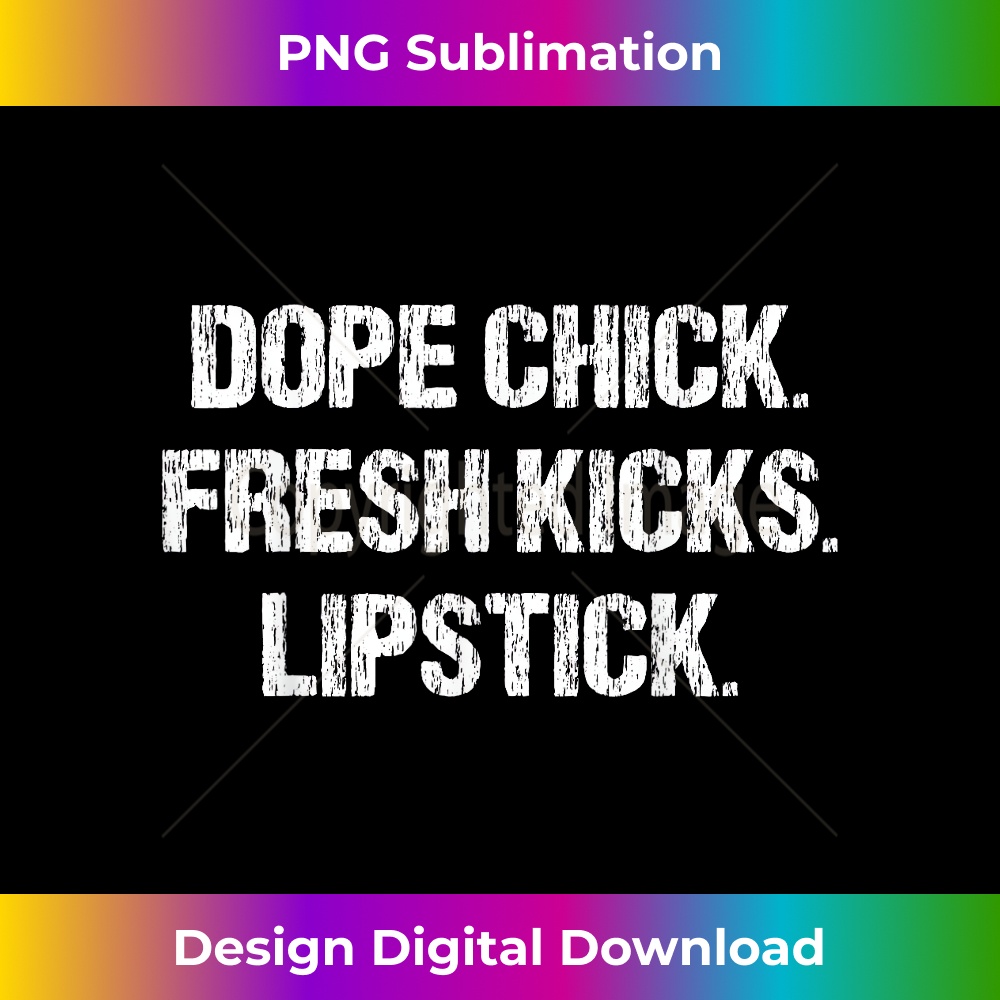 QN-20231219-3362_Dope Chick Fresh Kicks Lipstick Funny Girls Saying Vintage 0718.jpg