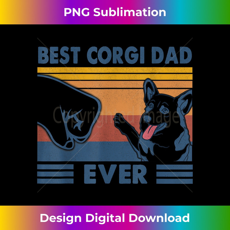 QR-20231219-15392_Vintage Best Corgi Dad Ever Fist Bump Funny Corgi Lover Gift 1033.jpg
