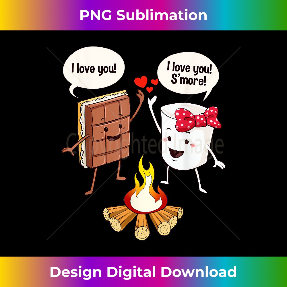 QS-20231219-2810_Cute Kids Camping Gift I Love You S'more Boys Girls 0572.jpg