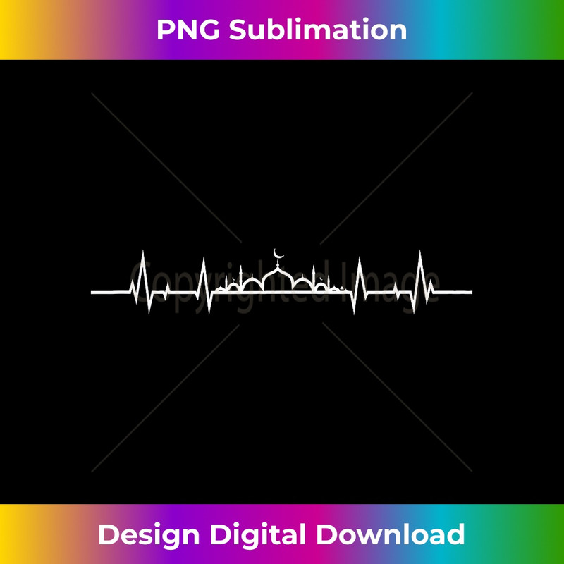 QT-20231219-10845_Mosque Islam Heartbeat Pulse Islamic Religion Gift 2393.jpg