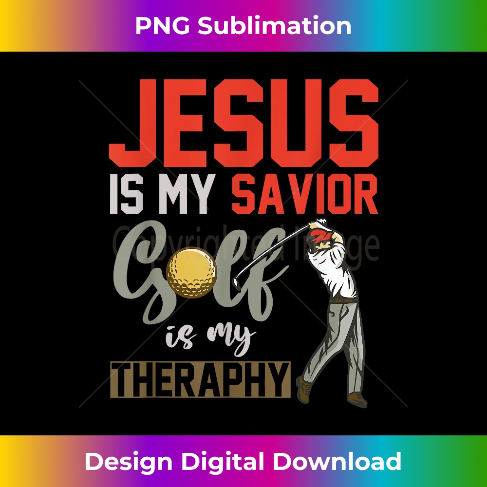 QW-20231219-8553_Jesus Is My Savior Golf Is My Therapy Jesus 1.jpg