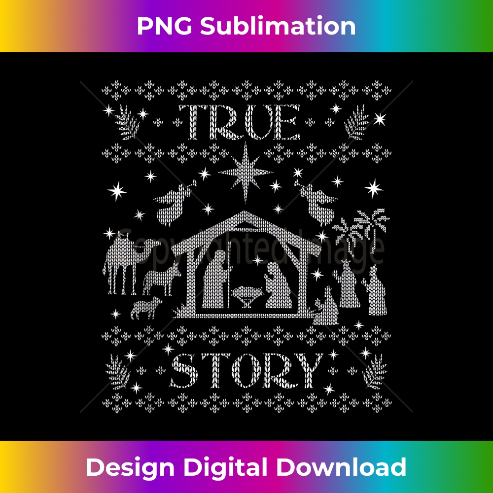 RM-20231219-15119_True Story Jesus Manger Christian Ugly Christmas Sweater Tank Top 1.jpg