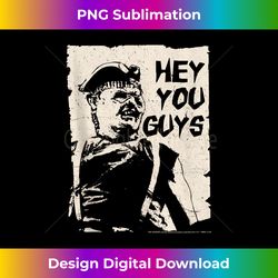 the goonies sloth hey you guys cut out portrait tank top - vibrant sublimation digital download - challenge creative boundaries