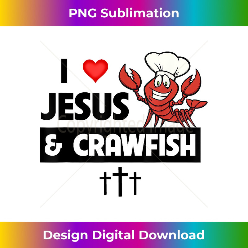 RZ-20231219-7070_I Love Jesus and Crawfish Christian Seafood Lovers Ocean Sea 1.jpg