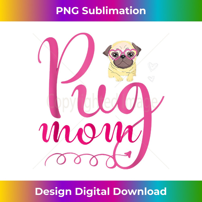 SA-20231219-4811_Funny face Pet Mom Pug Lover Mothers Day Gift Dog Pug 0020.jpg