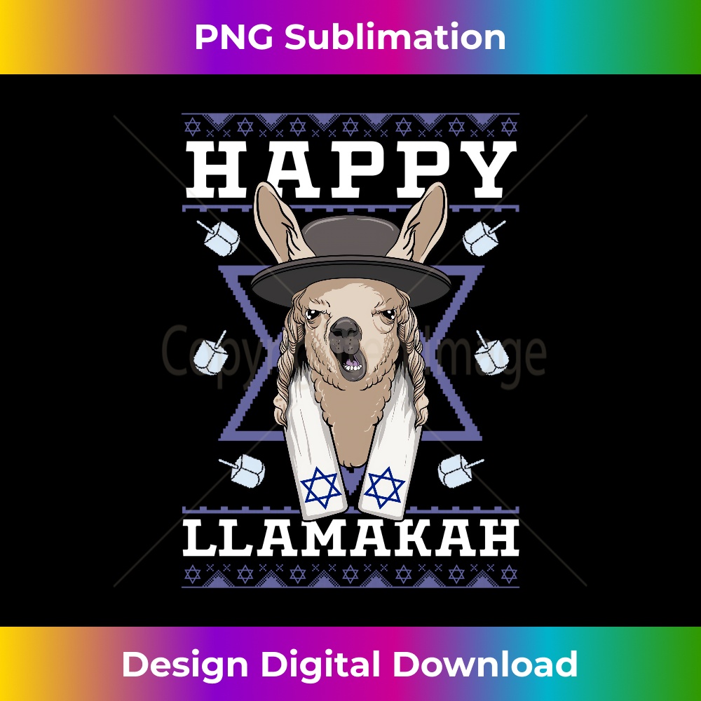 SC-20231219-6419_Happy Llamakkah Jewish Llama Hanukkah Menorah Ugly Christmas Long Sleeve 0533.jpg