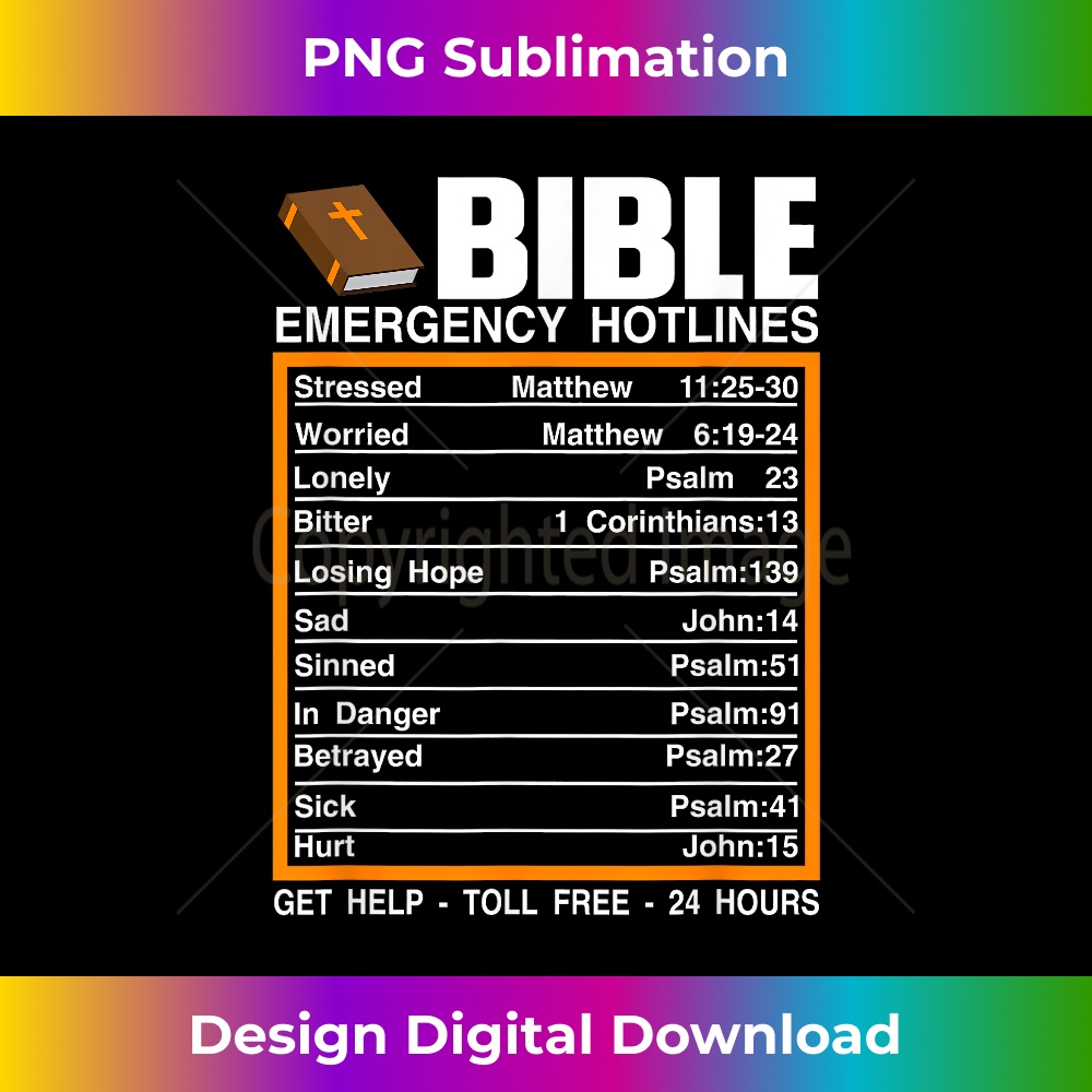 SE-20231219-838_Bible Emergency Numbers - Funny Christian Bible & Jesus 1.jpg