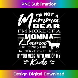 momma bear momma llama funny mom - minimalist sublimation digital file - infuse everyday with a celebratory spirit