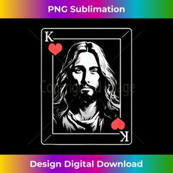 jesus is king tank t - bohemian sublimation digital download - customize with flair