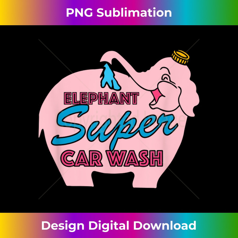SP-20231219-15534_Vintage Pink Elephant Car Wash Design Funny Tee 3134.jpg