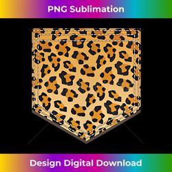 leopard print pocket art cool animal lover cheetah gift tank top - crafted sublimation digital download - ideal for imaginative endeavors