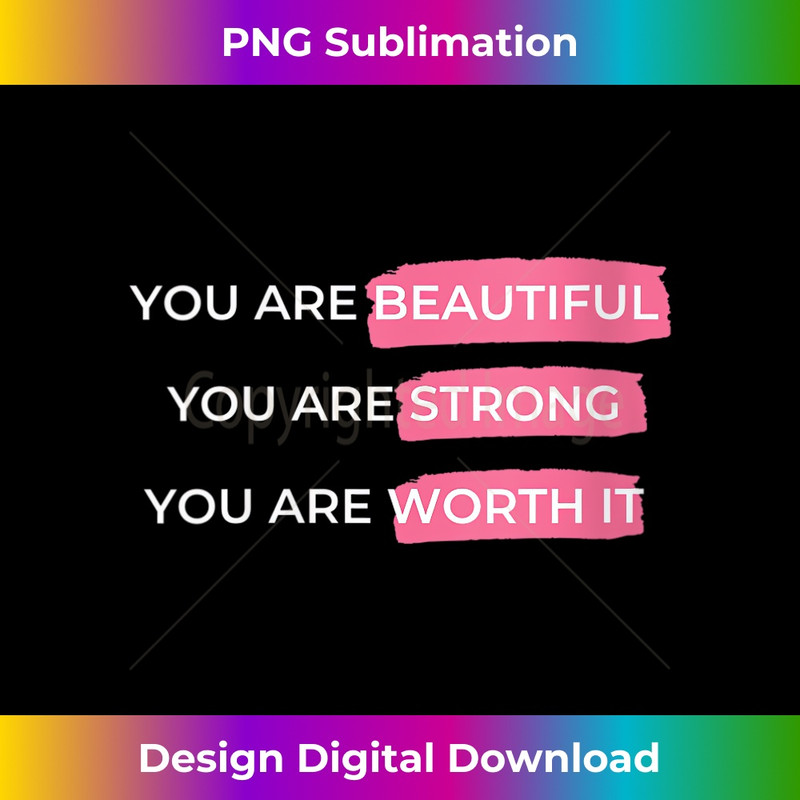 SV-20231219-16825_Womens You Are Beautiful You Are Strong You Are Worth It V-Neck 4087.jpg