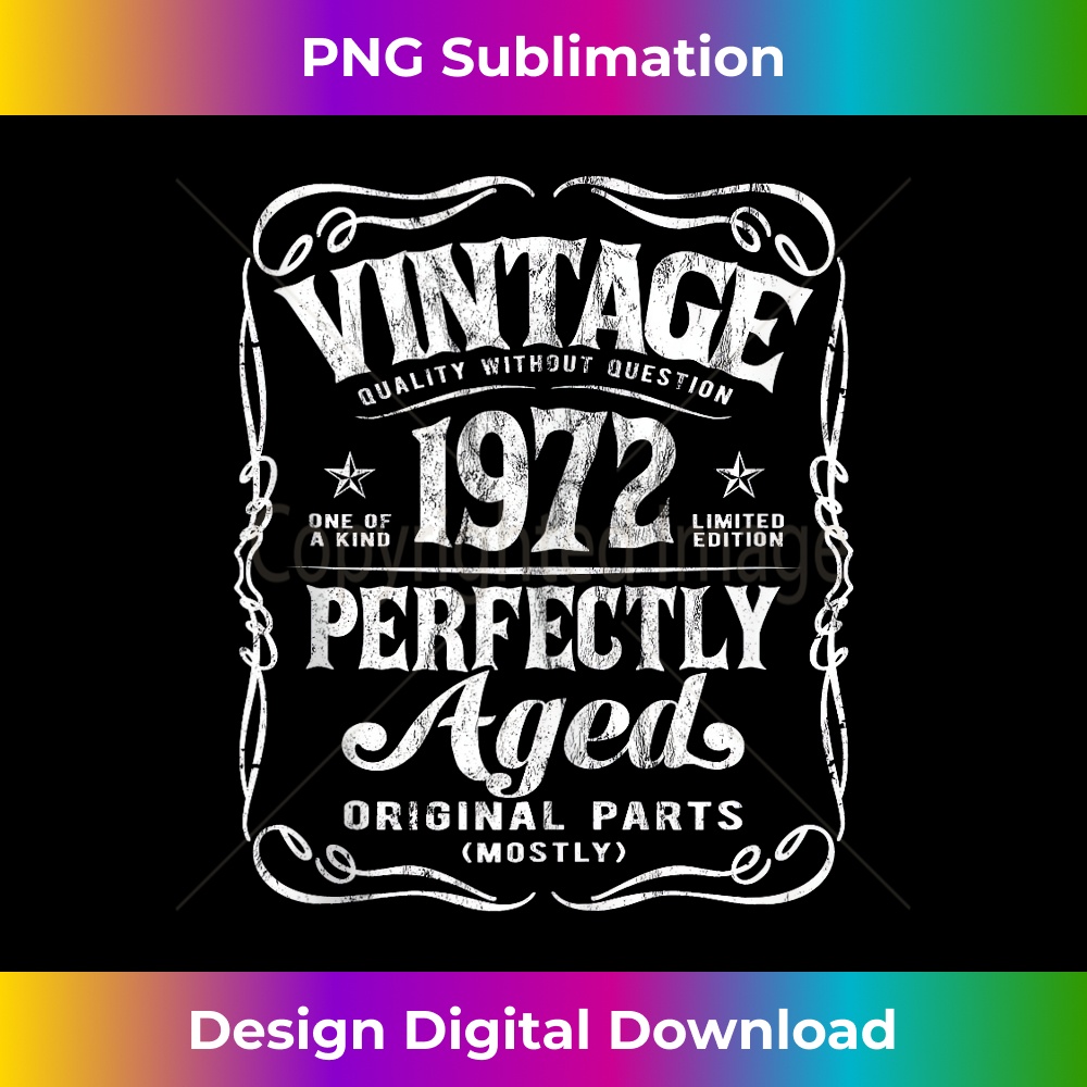 SW-20231219-15403_Vintage Born In 1972 The Original 52nd Birthday Tank Top 1.jpg