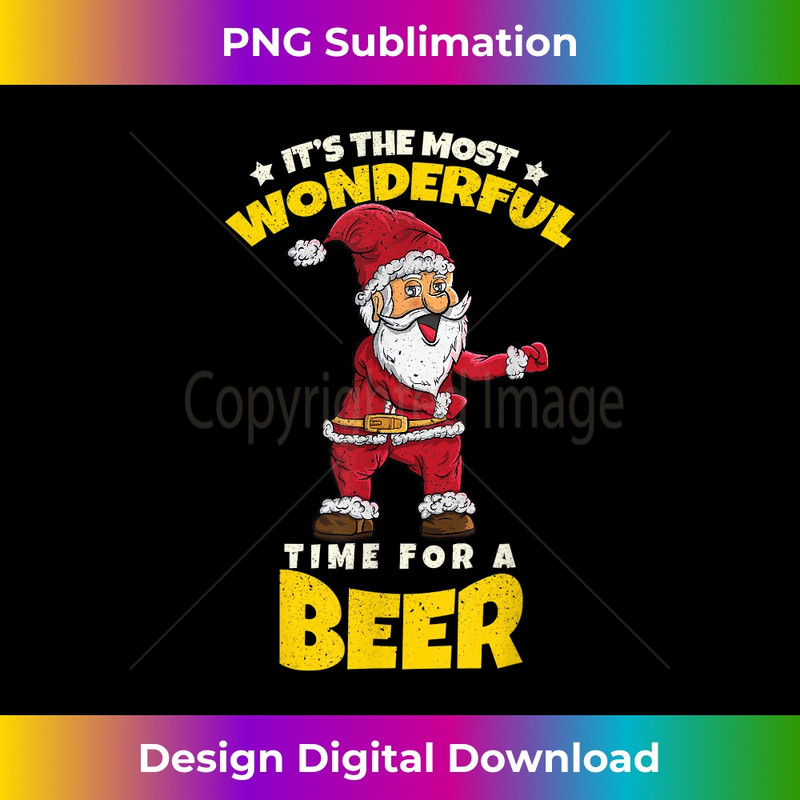 SW-20231219-4353_Flossing Christmas Santa Claus Most Wonderful Time Beer 1075.jpg