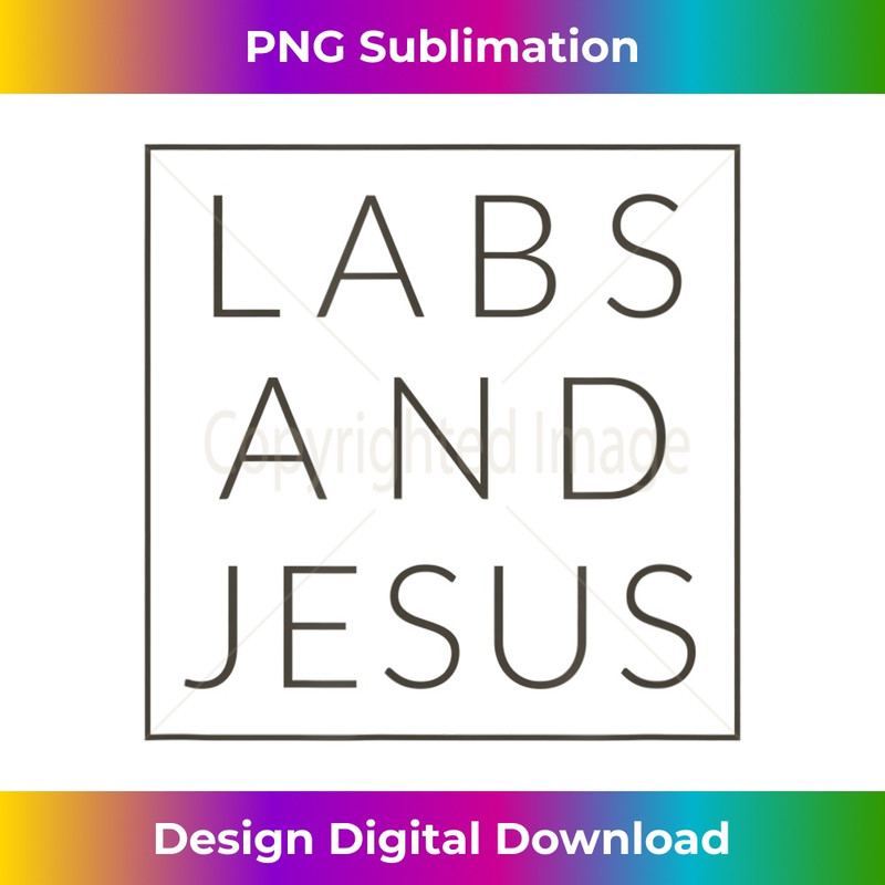 SW-20231219-9770_Labs and Jesus, Christian Labrador Dog Minimal Pets Tshirt 1.jpg