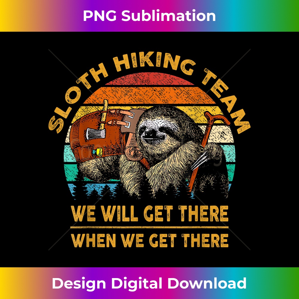 SZ-20231219-13491_Sloth hiking team funny camping T shirt 3128.jpg