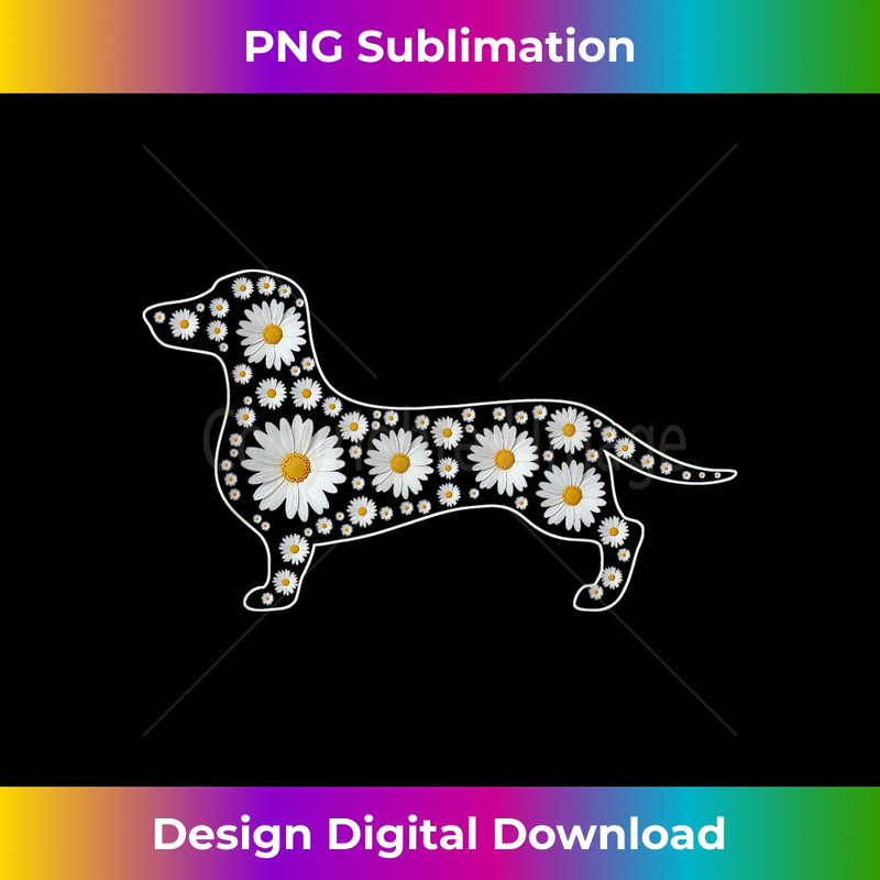 TB-20231219-2727_Cute Daisy Flower Dachshund Dog, Dachshund Lover Cute 0229.jpg