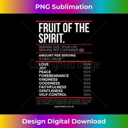 fruit of the spirit galatians 522 inspirational christian tank t - contemporary png sublimation design - access the spectrum of sublimation artistry