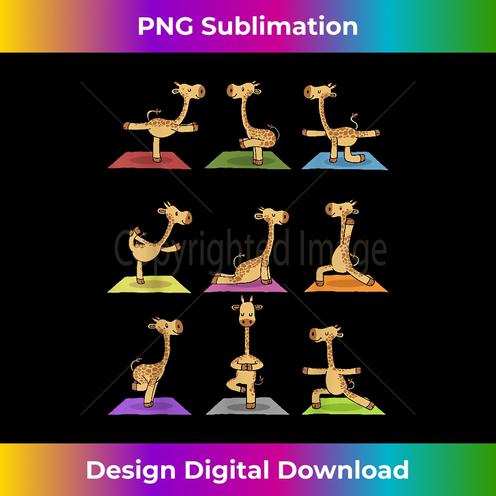 TE-20231219-5515_Giraffe Yoga T- Funny Giraffes In Yoga Poses Sports Tee 1327.jpg