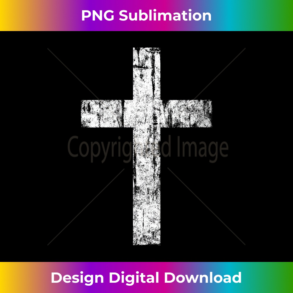 TM-20231219-16180_Womens Cross Distressed Style Inspirational Christian Faith V-Neck.jpg