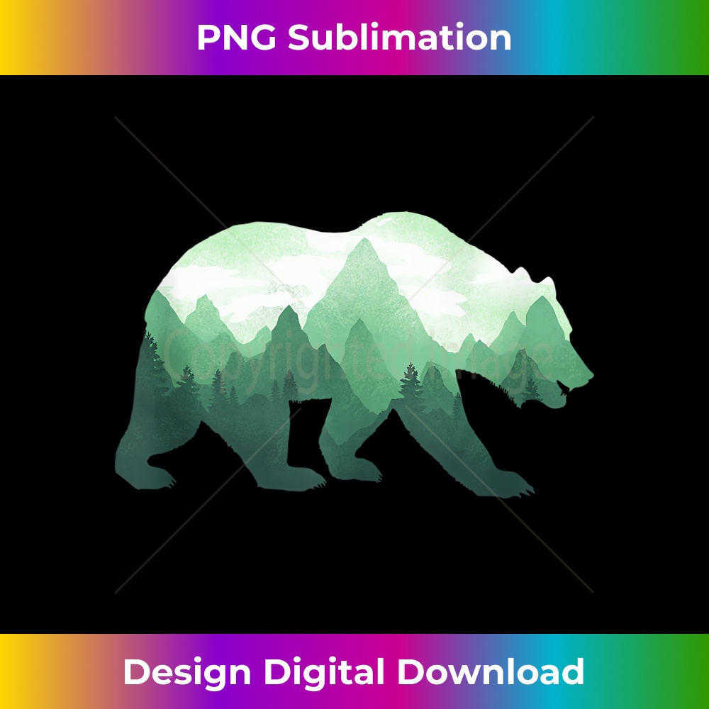 TV-20231219-714_Bear Double Exposure Surreal Wildlife Animal Tank Top 0290.jpg