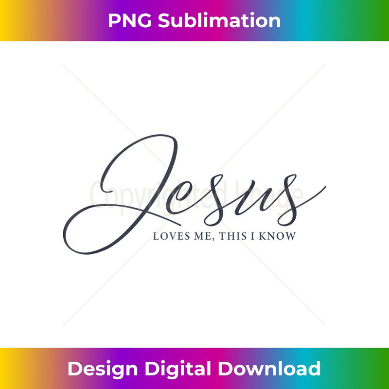 TW-20231219-8843_Jesus Loves Me This I Know Christian Men Women Christians Tank Top 1.jpg