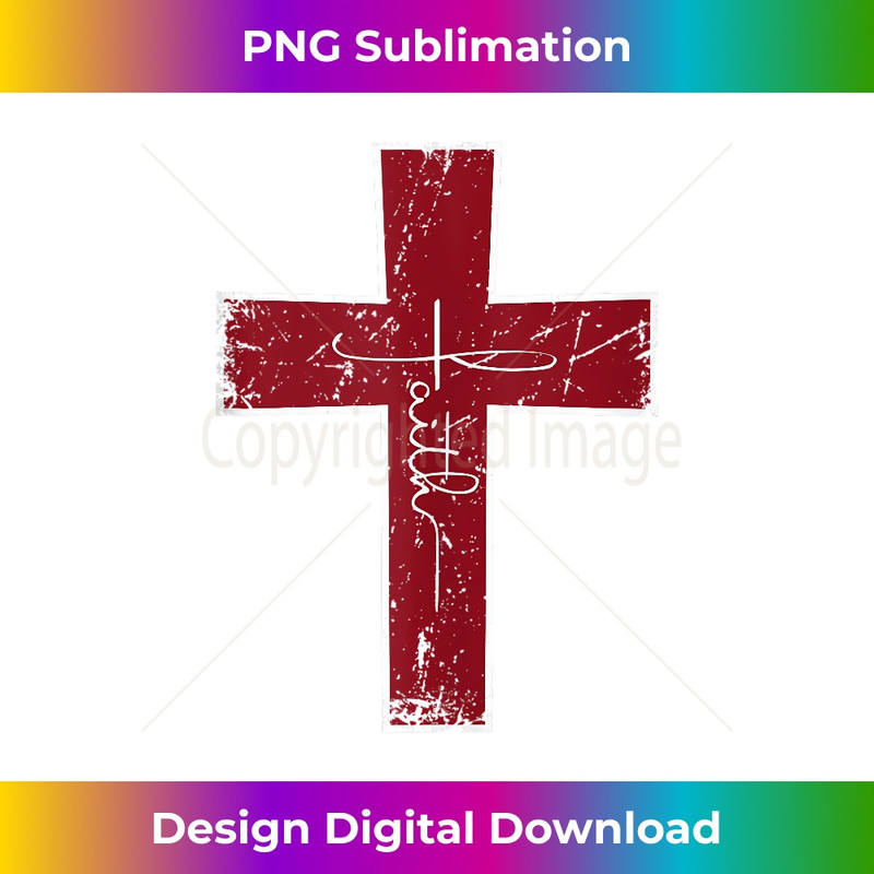 TX-20231219-3916_Faith Red Cross Jesus Christ Prayer Love Christian Faith Tank Top 1.jpg