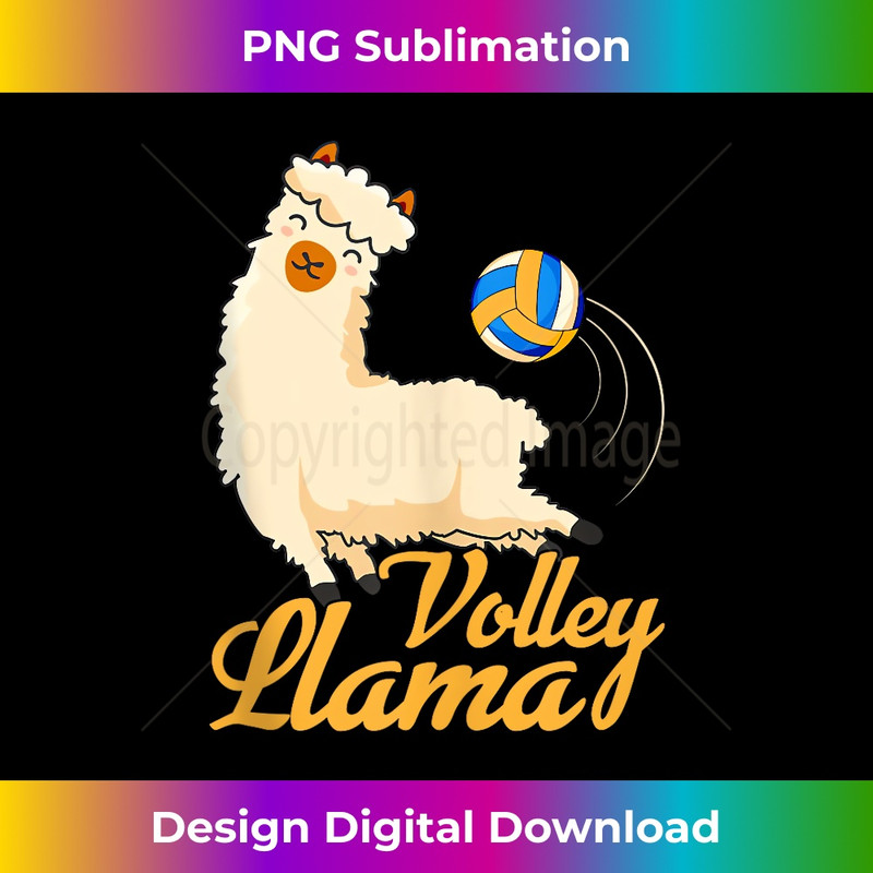 UB-20231219-15672_Volley Llama Player Cute Alpaca Beach Team Volleyball Lover Tank Top 1464.jpg