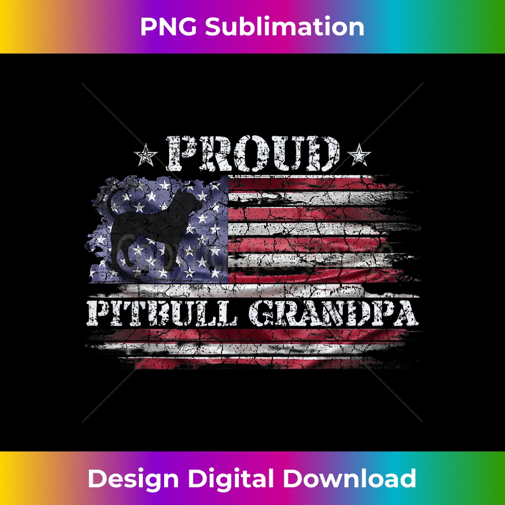 UH-20231219-15649_Vintage USA Flag Proud Pitbull Dog Grandpa Pittie Silhouette 1101.jpg
