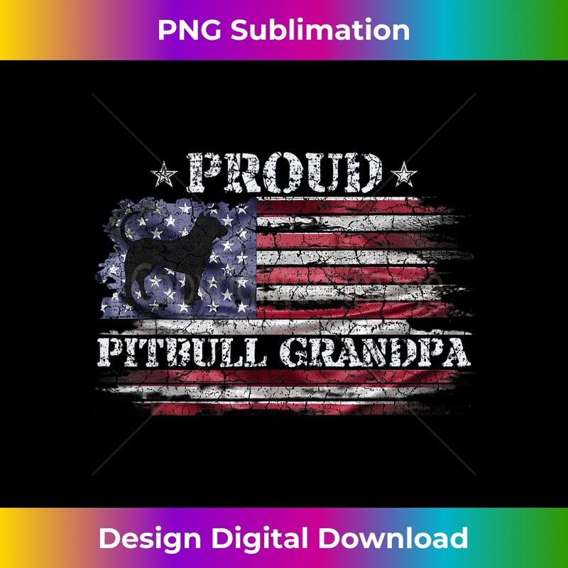 UH-20231219-15649_Vintage USA Flag Proud Pitbull Dog Grandpa Pittie Silhouette 1101.jpg
