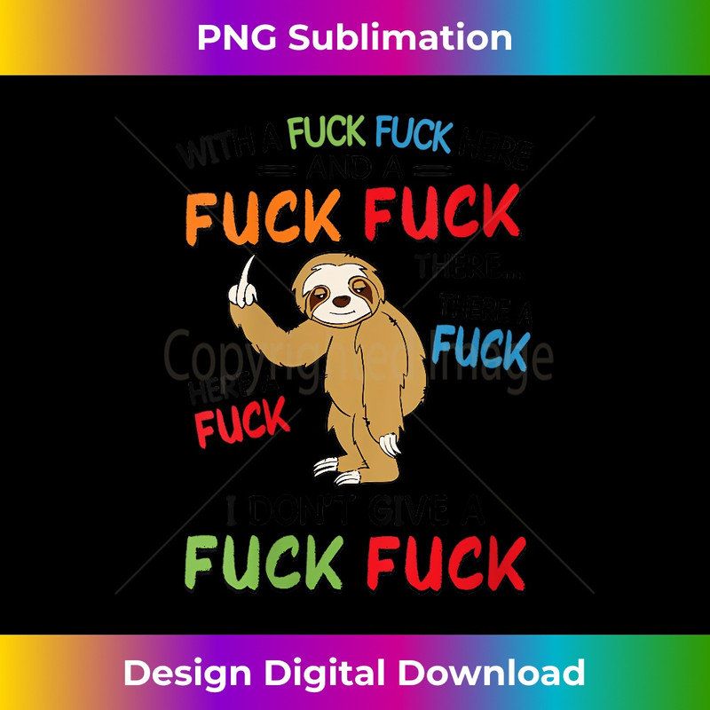 UO-20231219-16806_Womens With A Fuck Fuck Here And A Fuck Fuck There Sloth Finger V-Neck 4084.jpg