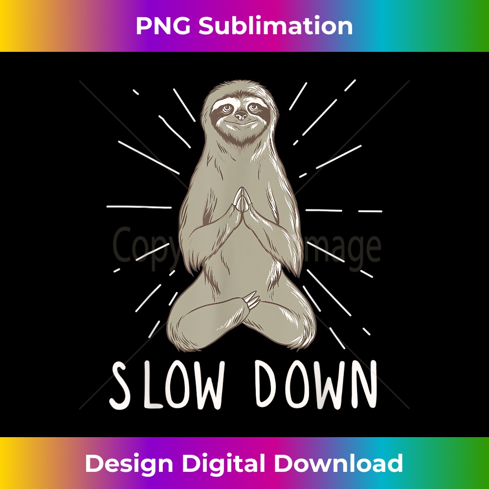 US-20231219-13866_Slow Down Yoga Sloth - Funny Meditation & Yoga 3496.jpg