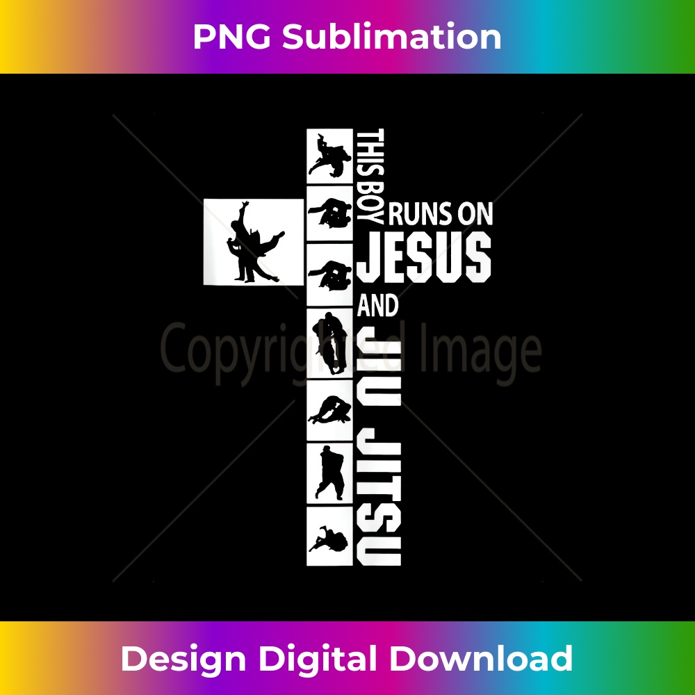 US-20231219-9314_Jiu-Jitsu Fighter BJJ MMA Martial Arts Jesus Christian Boy Tank Top.jpg