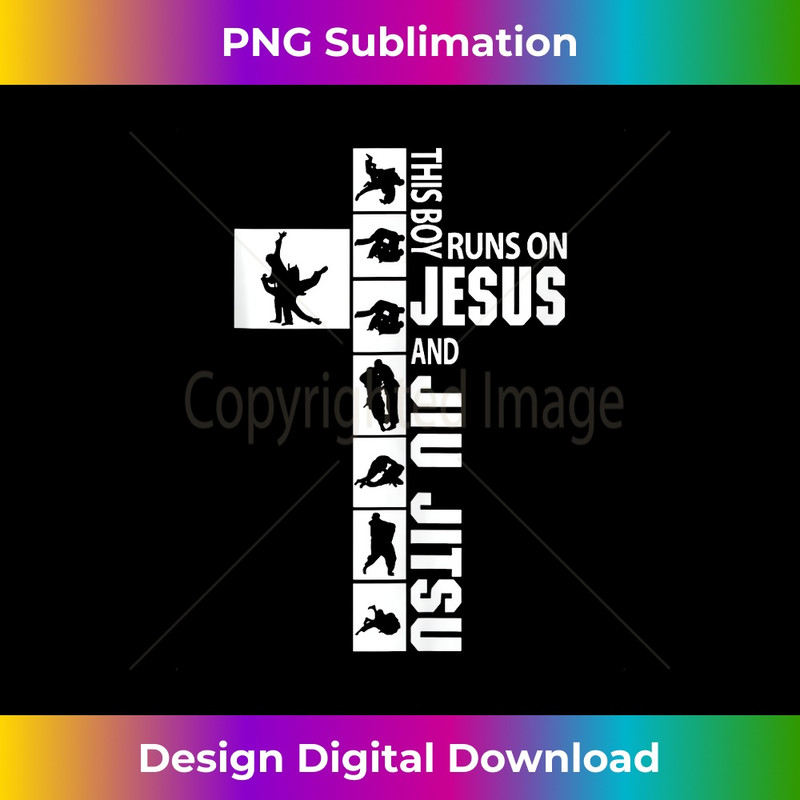 US-20231219-9314_Jiu-Jitsu Fighter BJJ MMA Martial Arts Jesus Christian Boy Tank Top.jpg