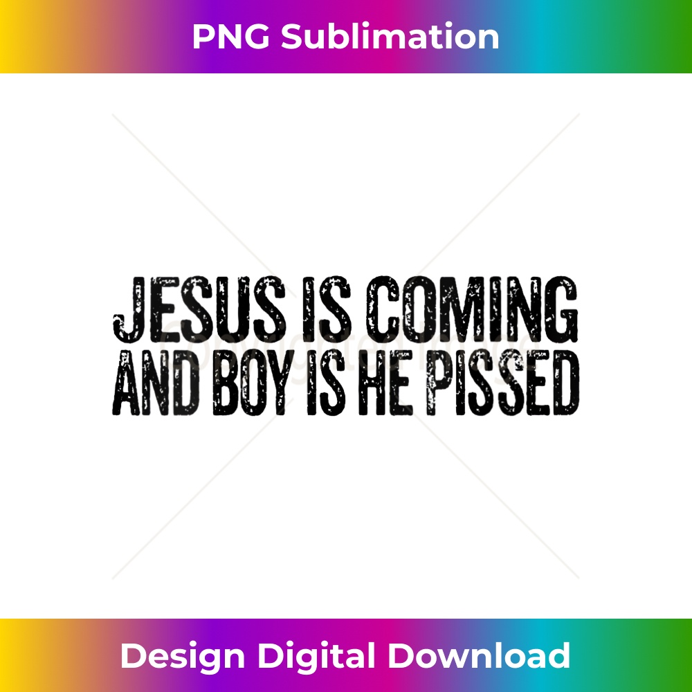 UY-20231219-16461_Womens Jesus is Coming and Boy is He Pissed Funny Christian Vintage V-Neck.jpg