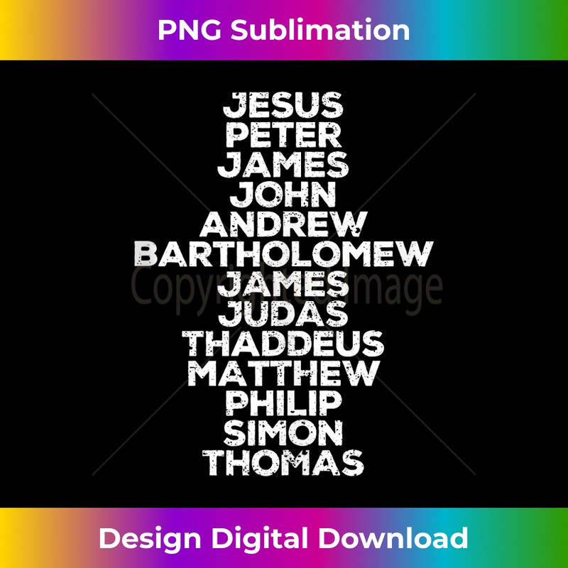 UZ-20231219-8070_Jesus Christ 12 Apostles Disciples Funny Christmas Religous Tank Top 1.jpg