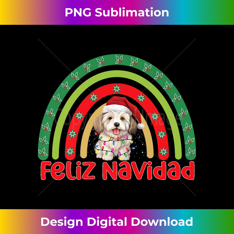 VD-20231219-2399_Coton De Tulear Dog Feliz Navidad Christmas Decorations Premium 0008.jpg