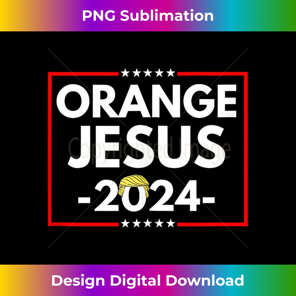 VE-20231219-11628_Orange Jesus 2024 - Political Satire - Funny Political Tank Top 1.jpg