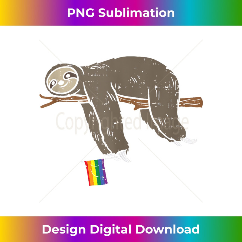 VJ-20231219-9829_Lazy Sloth Rainbow Flag Gay Pride LGBT Animal Lover Gift Tank Top 1973.jpg