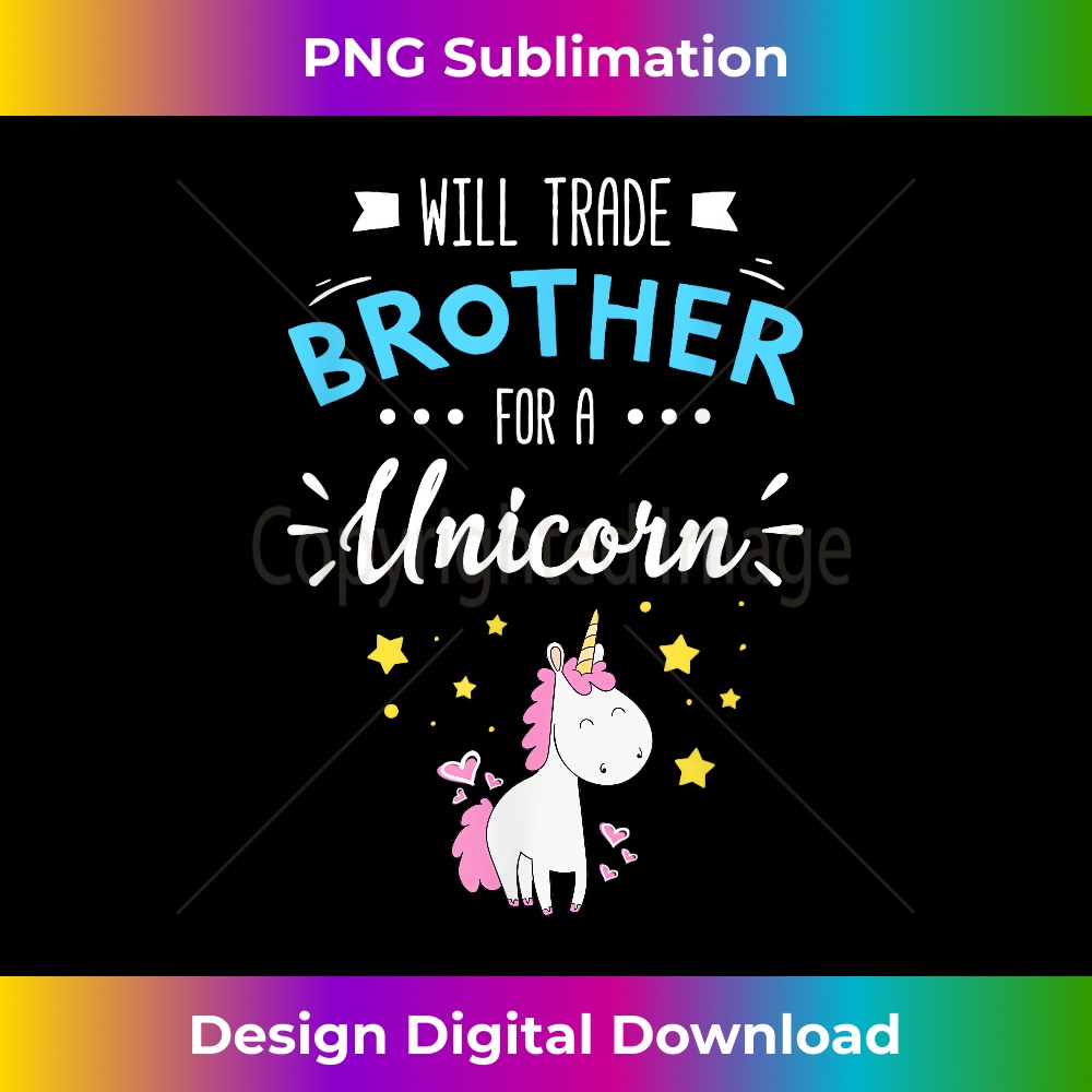 VN-20231219-15978_Will Trade Brother for Unicorn Funny Unicorn Gang Tee 3218.jpg