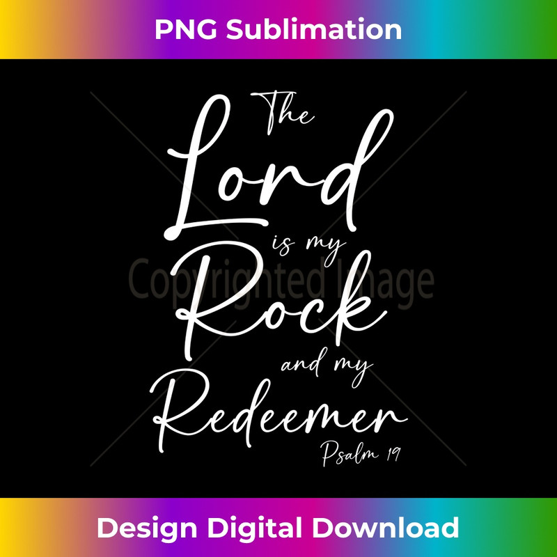 VV-20231219-14580_The Lord Is My Rock Psalm 19 Women Christian Quote Worship Long Sleeve 1.jpg