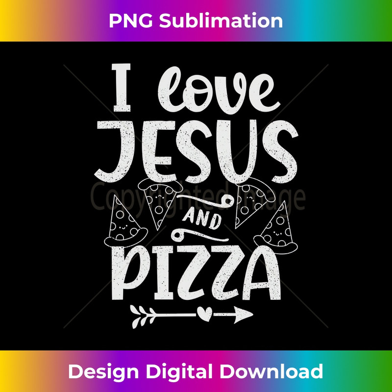 VV-20231219-7099_I Love Jesus And Pizza Funny Christian Pizza Lovers Long Sleeve 1.jpg