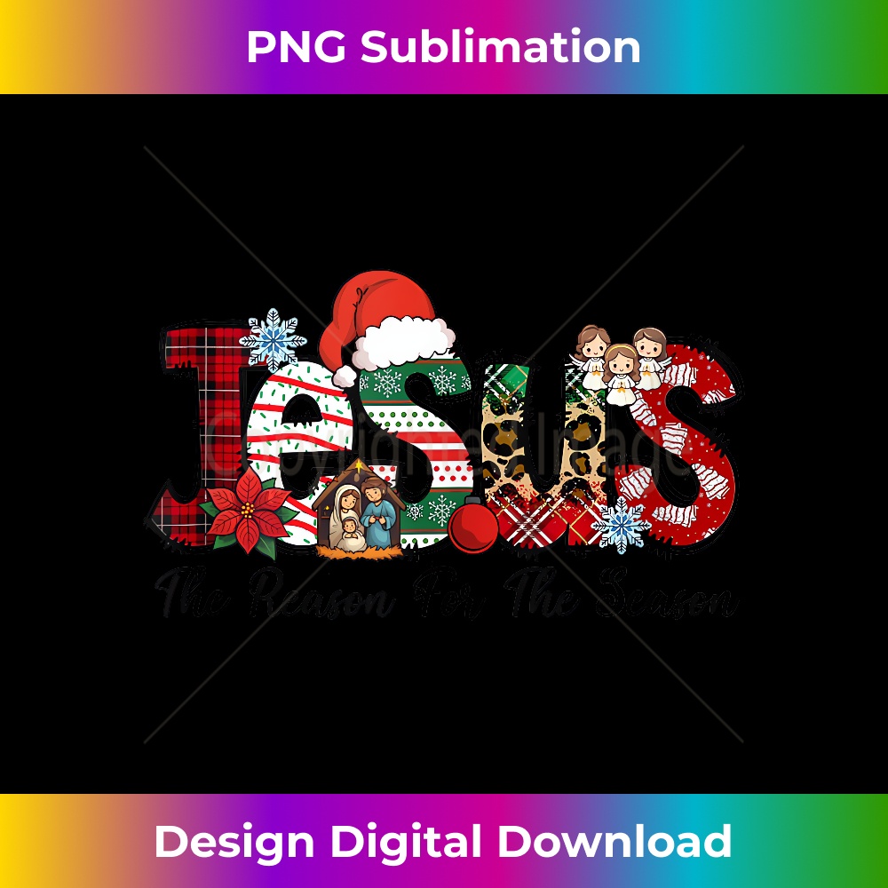 VV-20231219-9145_Jesus The Reason for The Season Christian Faith Christmas Tank Top 1.jpg