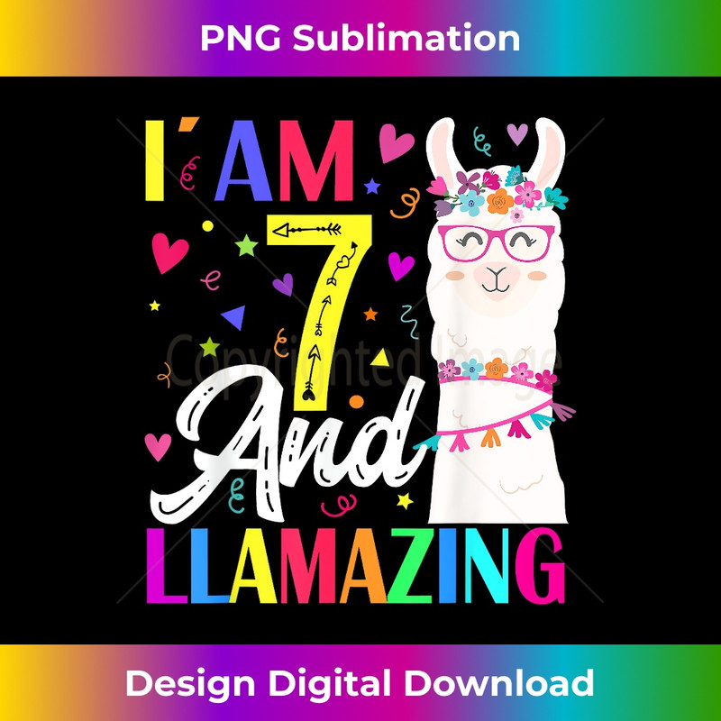 VY-20231219-6692_I Am 7 Years Old And Llamazing Llama 7th Birthday 0564.jpg